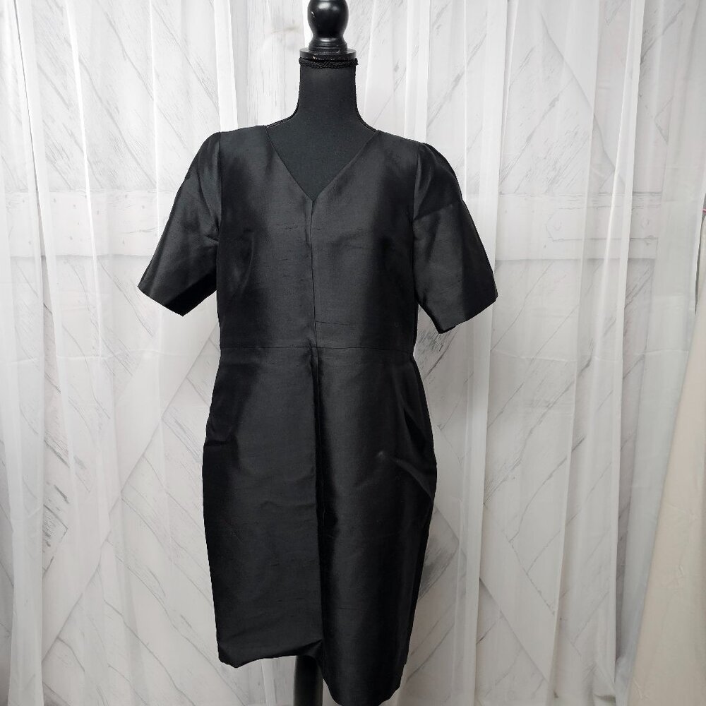 Talbots Elegant Black Mini Dress